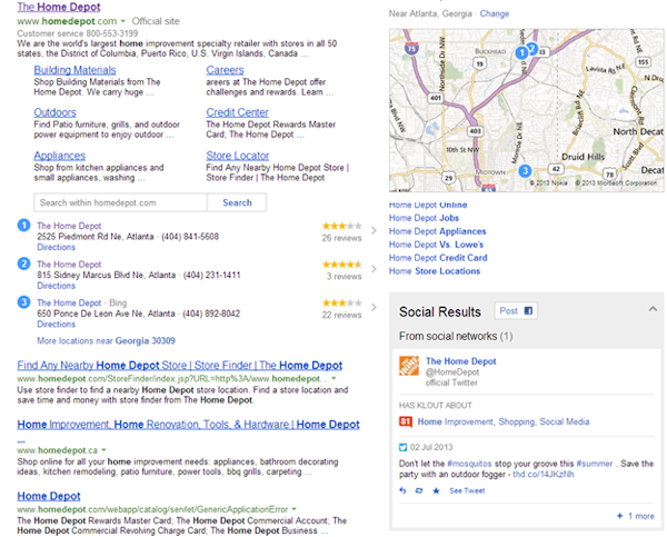home-depot-bing-serp-twitter