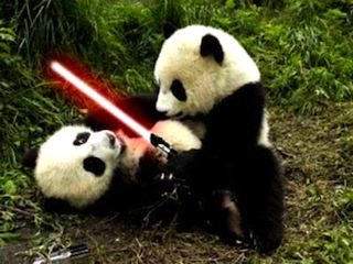 Panda lightsaber